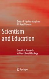 book Scientism and Education: Empirical Research as Neo-Liberal Ideology