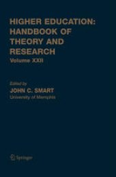 book Higher Education: Handbook of Theory and Research