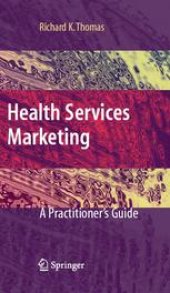 book Health Services Marketing: A Practitioner's Guide