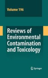 book Reviews of Environmental Contamination and Toxicology Vol 196