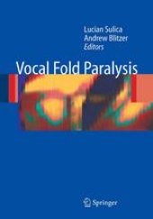 book Vocal Fold Paralysis