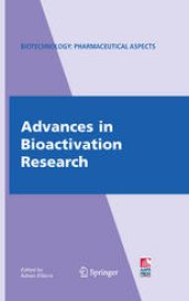 book Advances in Bioactivation Research