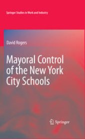 book Mayoral Control of the New York City Schools