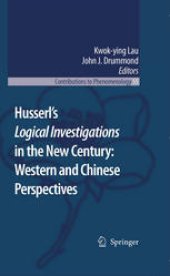 book Husserl’s Logical Investigations in the New Century: Western and Chinese Perspectives