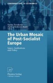 book The Urban Mosaic of Post-Socialist Europe: Space, Institutions and Policy