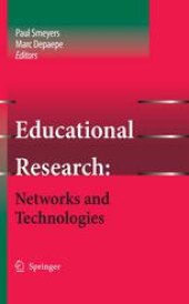 book Educational Research: Networks and Technologies