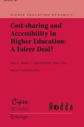 book Cost-Sharing and Accessibility in Higher Education: A Fairer Deal?