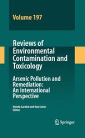 book Reviews of Environmental Contamination Volume 197: International Perspectives on Arsenic Pollution and Remediation