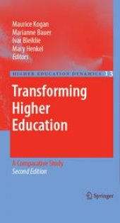 book Transforming Higher Education: A Comparative Study (2nd edition)