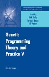 book Genetic Programming Theory and Practice V