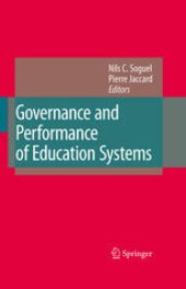 book Governance and Performance of Education Systems