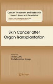 book Skin Cancer after Organ Transplantation
