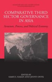 book Comparative Third Sector Governance in Asia: Structure, Process, and Political Economy