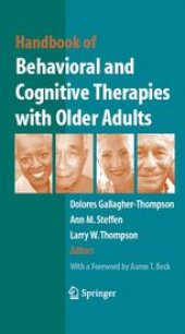 book Handbook of Behavioral and Cognitive Therapies with Older Adults