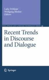 book Recent Trends in Discourse and Dialogue