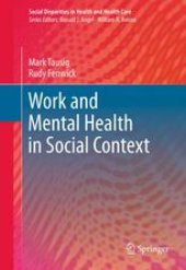 book Work and Mental Health in Social Context