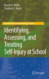 book Identifying, Assessing, and Treating Self-Injury at School