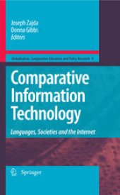 book Comparative Information Technology: Languages, Societies and the Internet