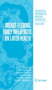 book Breast-Feeding: Early Influences on Later Health