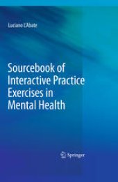 book Sourcebook of Interactive Practice Exercises in Mental Health