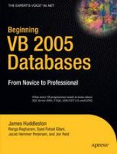 book Beginning VB 2005 Databases: From Novice to Professional