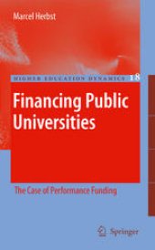 book Financing Public Universities: The Case of Performance Funding