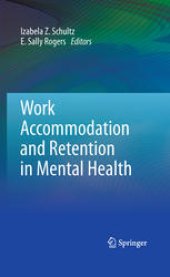 book Work Accommodation and Retention in Mental Health