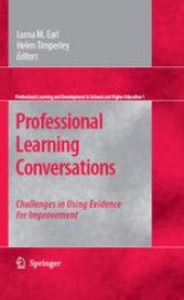 book Professional Learning Conversations: Challenges in Using Evidence for Improvement