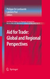 book Aid for Trade: Global and Regional Perspectives: 2007 World Report on Regional Integration