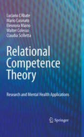 book Relational Competence Theory: Research and Mental Health Applications