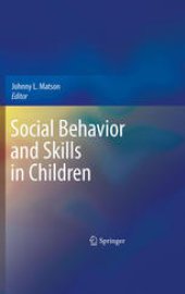 book Social Behavior and Skills in Children