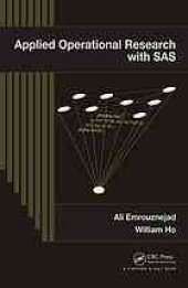 book Applied operational research with SAS