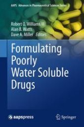 book Formulating Poorly Water Soluble Drugs