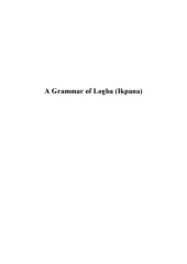 book A grammar of Logba (Ikpana)