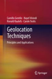 book Geolocation Techniques: Principles and Applications