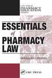 book Essentials of pharmacy law