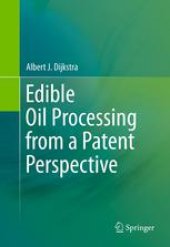 book Edible Oil Processing from a Patent Perspective