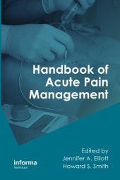 book Handbook of acute pain management