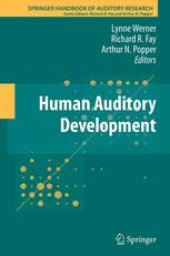 book Human Auditory Development