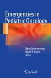 book Emergencies in Pediatric Oncology