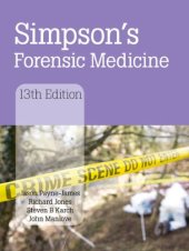 book Simpson's Forensic Medicine, 13th Edition