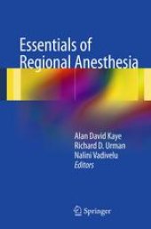 book Essentials of Regional Anesthesia