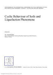 book Cyclic behaviour of soils and liquefaction phenomena : proceedings of the International Conference on Cyclic Behaviour of Soils and Liquefaction Phenomena, 31 March02 April 2004, Bochum, Germany