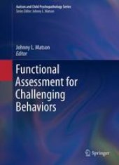 book Functional Assessment for Challenging Behaviors