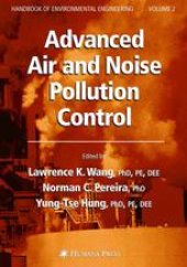 book Advanced Air and Noise Pollution Control