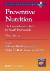 book Preventive Nutrition: The Comprehensive Guide for Health Professionals