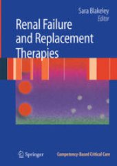 book Renal Failure and Replacement Therapies