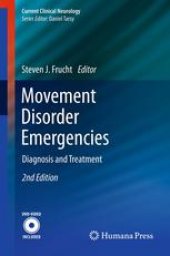 book Movement Disorder Emergencies: Diagnosis and Treatment