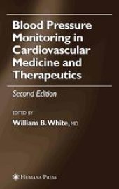 book Blood Pressure Monitoring in Cardiovascular Medicine and Therapeutics