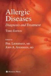 book Allergic Diseases: Diagnosis and Treatment